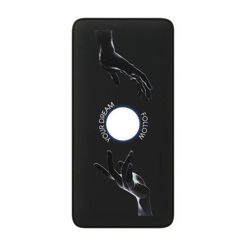 Внешний аккумулятор с подсветкой Анкор Плюс PD (Ancor PD Plus) 20000 mAh, черный