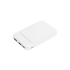 Внешний аккумулятор с подсветкой Старлайт PB (Starlight PB) 5000 mAh, белый