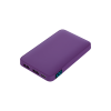 Внешний аккумулятор с подсветкой Анкор (Ancor) 5000 mAh, фиолетовый Внешний аккумулятор с подсветкой Анкор (Ancor) 5000 mAh, фиолетовый