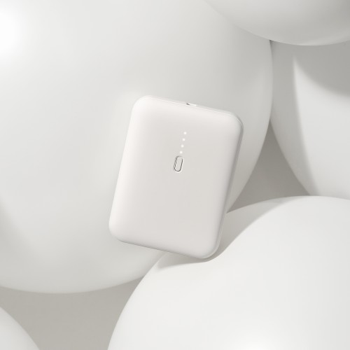 Внешний аккумулятор с функцией быстрой зарядки Формула (Formula) 10000 mAh, белый