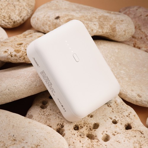 Внешний аккумулятор с функцией быстрой зарядки Формула (Formula) 10000 mAh, белый