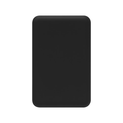 Внешний аккумулятор Ларго PD (Largo PD) 5000mAh с функцией беспроводной зарядки 15W, черный