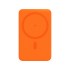 Внешний аккумулятор Ларго PD (Largo PD) 5000mAh с функцией беспроводной зарядки 15W, оранжевый