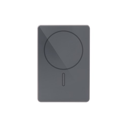 Внешний аккумулятор Оникс PD (Onyx PD) 5000mAh с функцией беспроводной зарядки 15W, серый