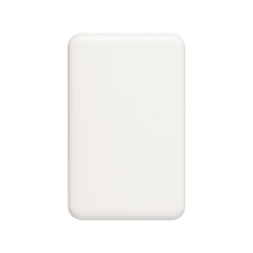 Внешний аккумулятор Ларго PD (Largo PD) 5000mAh с функцией беспроводной зарядки 15W, белый