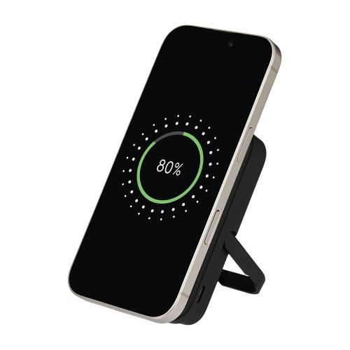 Внешний аккумулятор Юнион PD (Union PD) 10000mAh с функцией беспроводной зарядки 15W, черный