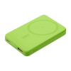 Внешний аккумулятор Ларго PD (Largo PD) 5000mAh с функцией беспроводной зарядки 15W, салатовый Внешний аккумулятор Ларго PD (Largo PD) 5000mAh с функцией беспроводной зарядки 15W, салатовый
