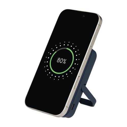 Внешний аккумулятор Юнион PD (Union PD) 10000mAh с функцией беспроводной зарядки 15W, синий