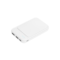 Внешний аккумулятор с подсветкой Старлайт PB (Starlight PB) 5000 mAh, белый