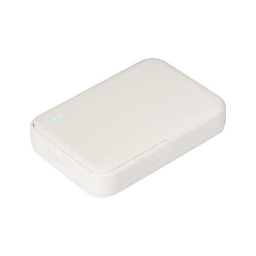 Внешний аккумулятор Юнион PD (Union PD) 10000mAh с функцией беспроводной зарядки 15W, белый