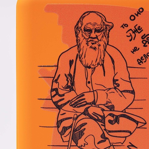 Внешний аккумулятор Ларго PD (Largo PD) 5000mAh с функцией беспроводной зарядки 15W, оранжевый