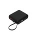 Внешний аккумулятор с подсветкой Риттер PD (Ritter PD) 10000mAh с функцией беспроводной зарядки 15W, черный