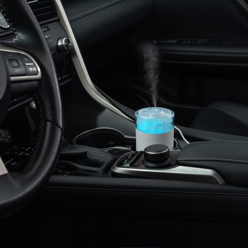 Увлажнитель воздуха с подсветкой и соляными кристаллами Кристалл (Crystal)