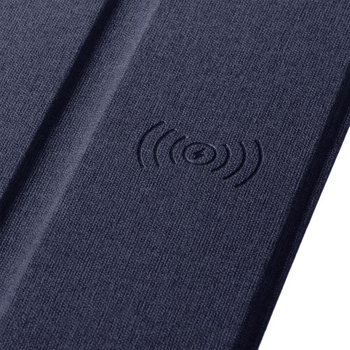 Коврик для мыши с беспроводным зарядным устройством 15W Онор (Honor), синий