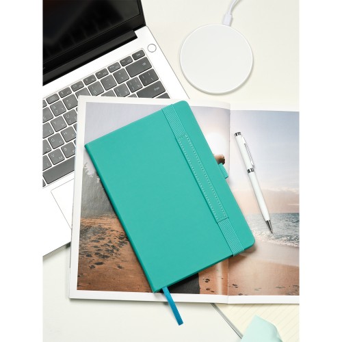 Беспроводное зарядное устройство с подсветкой 15W Аурис (Auris), белое