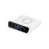 Зарядная станция с часами 15W Rigel, белая