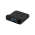 Зарядная станция с часами 15W Rigel, черная