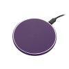 Беспроводное зарядное устройство с подсветкой 15W Auris, фиолетовое Беспроводное зарядное устройство с подсветкой 15W Auris, фиолетовое