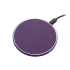 Беспроводное зарядное устройство с подсветкой 15W Аурис (Auris), фиолетовое