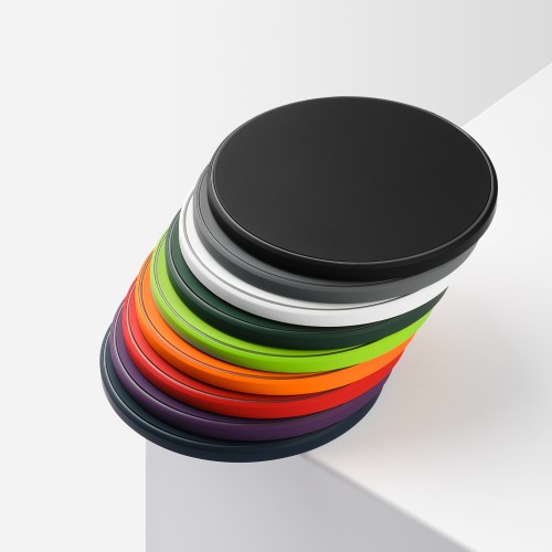 Беспроводное зарядное устройство с подсветкой 15W Аурис (Auris), оранжевое