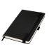 Ежедневник Alpha недатированный, черный/черный