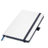 Ежедневник Arctic недатированный, белый/синий