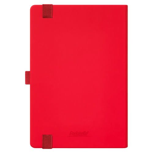 Ежедневник Alpha недатированный, красный/серый