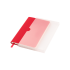 Ежедневник Spark mini A6 недатированный, красный