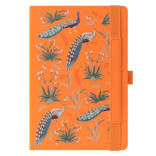 Ежедневник Alpha недатированный, оранжевый/оранжевый