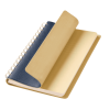 Ежедневник Vista недатированный, синий/бежевый Ежедневник Vista недатированный, синий/бежевый