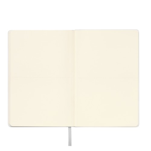 Ежедневник Spark недатированный, серебряный (с упаковкой, со стикерами)