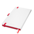 Ежедневник Arctic недатированный, белый/красный