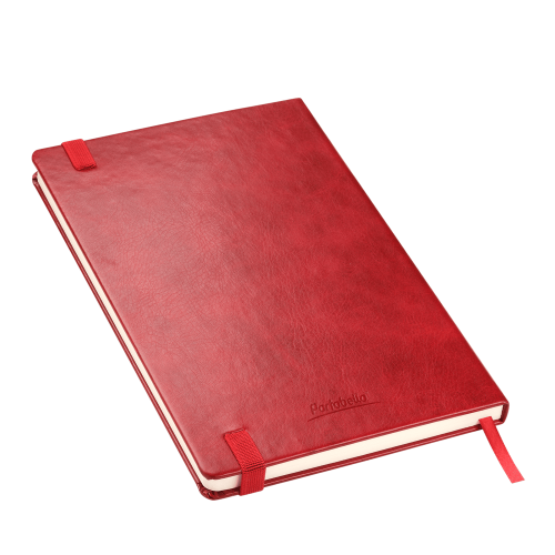 Ежедневник Vegas BtoBook недатированный, красный (без упаковки, без стикера)