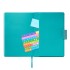 Ежедневник Ritz недатированный, бирюзовый, твердая обложка