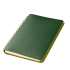 Ежедневник Vista недатированный, зеленый/салатовый