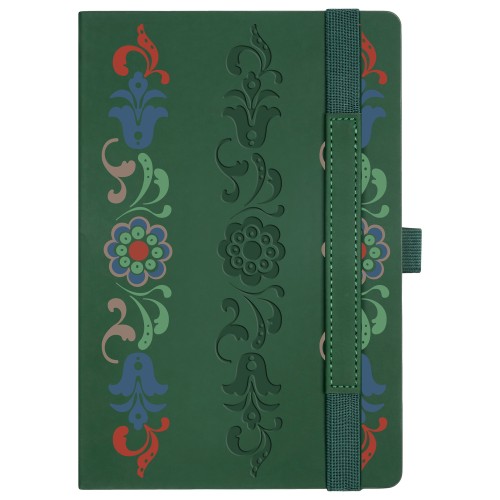 Ежедневник Alpha недатированный, зеленый/оливковый