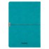 Ежедневник In Velour недатированный, бирюзовый