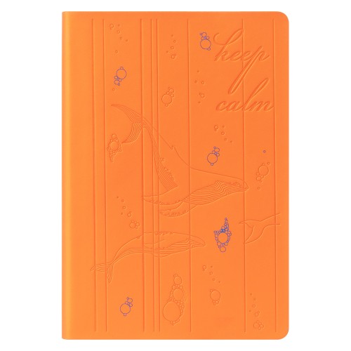 Ежедневник Moon river недатированный, оранжевый