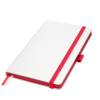 Ежедневник Arctic недатированный, белый/красный Ежедневник Arctic недатированный, белый/красный