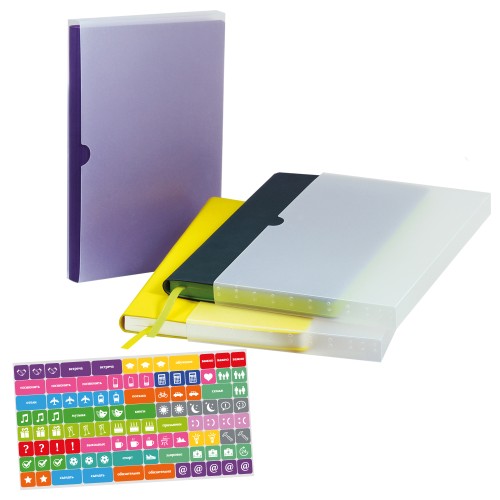 Ежедневник Latte NEW недатированный, синий/голубой