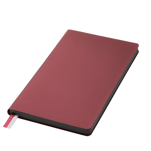 Ежедневник Moon river недатированный, бургунди