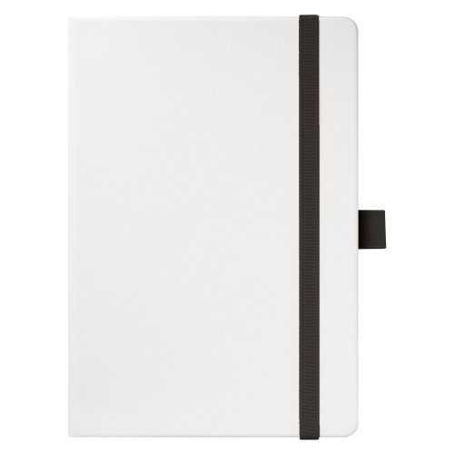 Ежедневник Arctic недатированный, белый/черный