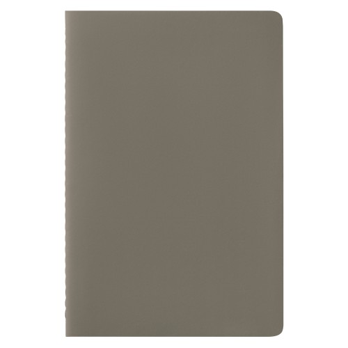 Блокнот Alpha slim, серый