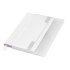 Ежедневник Galaxy недатированный, жесткая обложка, срез голограф. фольга, белый