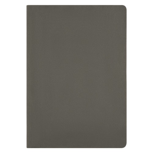 Ежедневник Latte soft touch недатированный, серый