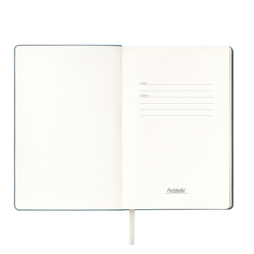 Ежедневник Spark недатированный, лазурный (без упаковки, без стикера, с серой подложкой)