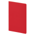Блокнот Alpha slim, красный