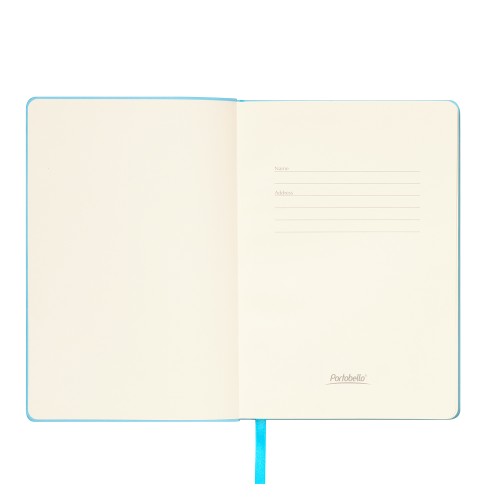 Ежедневник Spark недатированный, лазурный (с упаковкой, со стикерами)