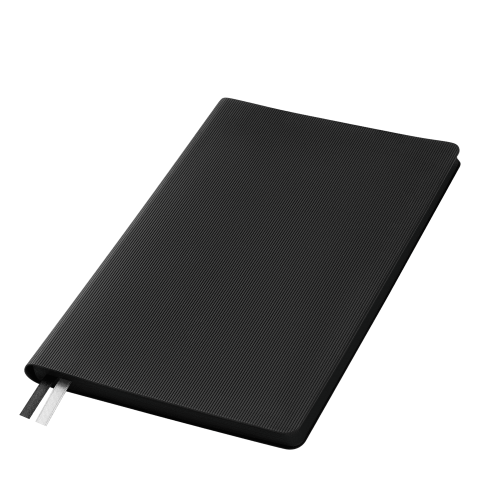 Ежедневник Rain недатированный, черный (без упаковки, без стикера)