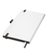 Ежедневник Arctic недатированный, белый/черный